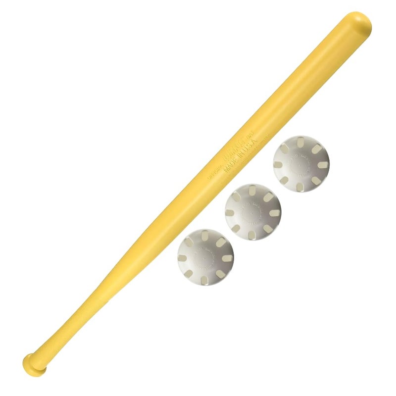 Wiffle 32' Bat and 3 Baseball Set Bundle - Image 1
